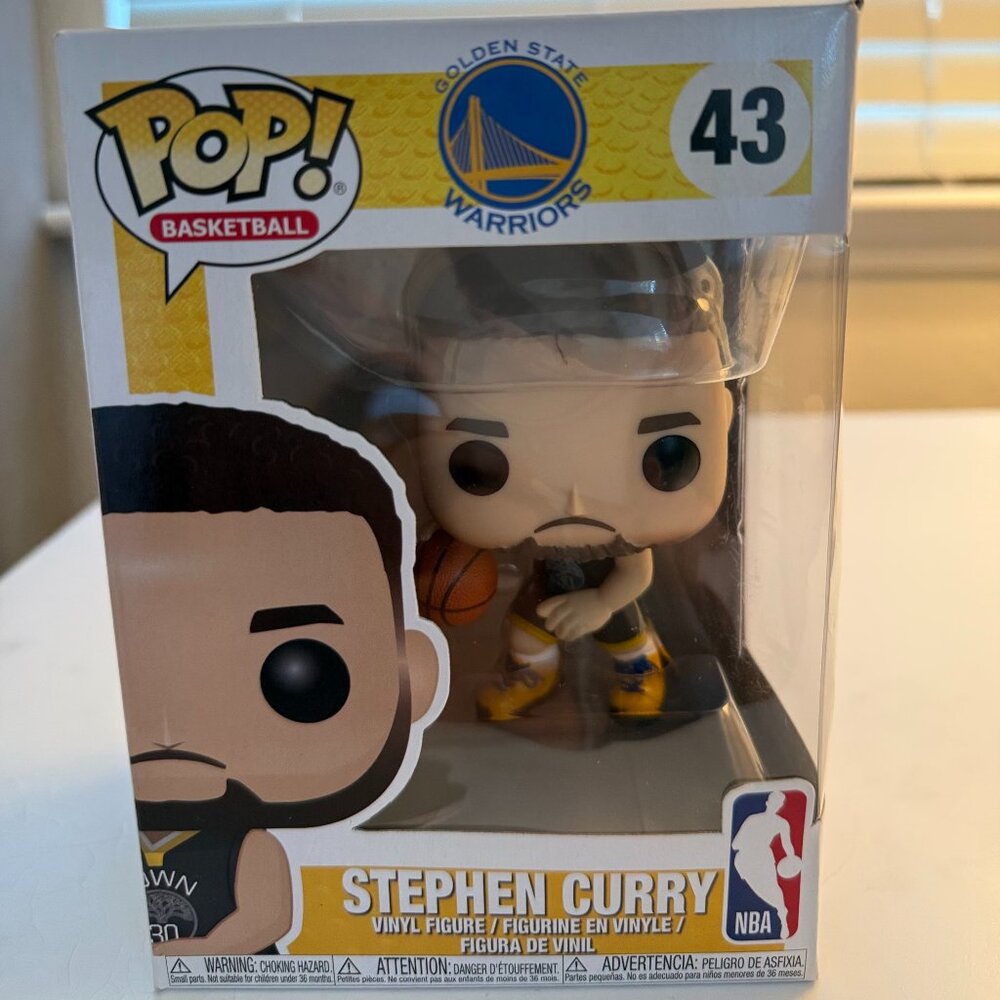 Funko POP! NBA: Stephen Curry #43 – Warriors #30 | BNIB